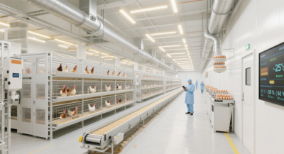 What Equipment is Needed for a Broiler Farm with 50,000 Chickens