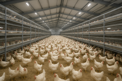 Prefab Steel Structure Chicken House: The Future of Modern Poultry Farming