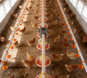 Sistemas de elevación del suelo para pollos
