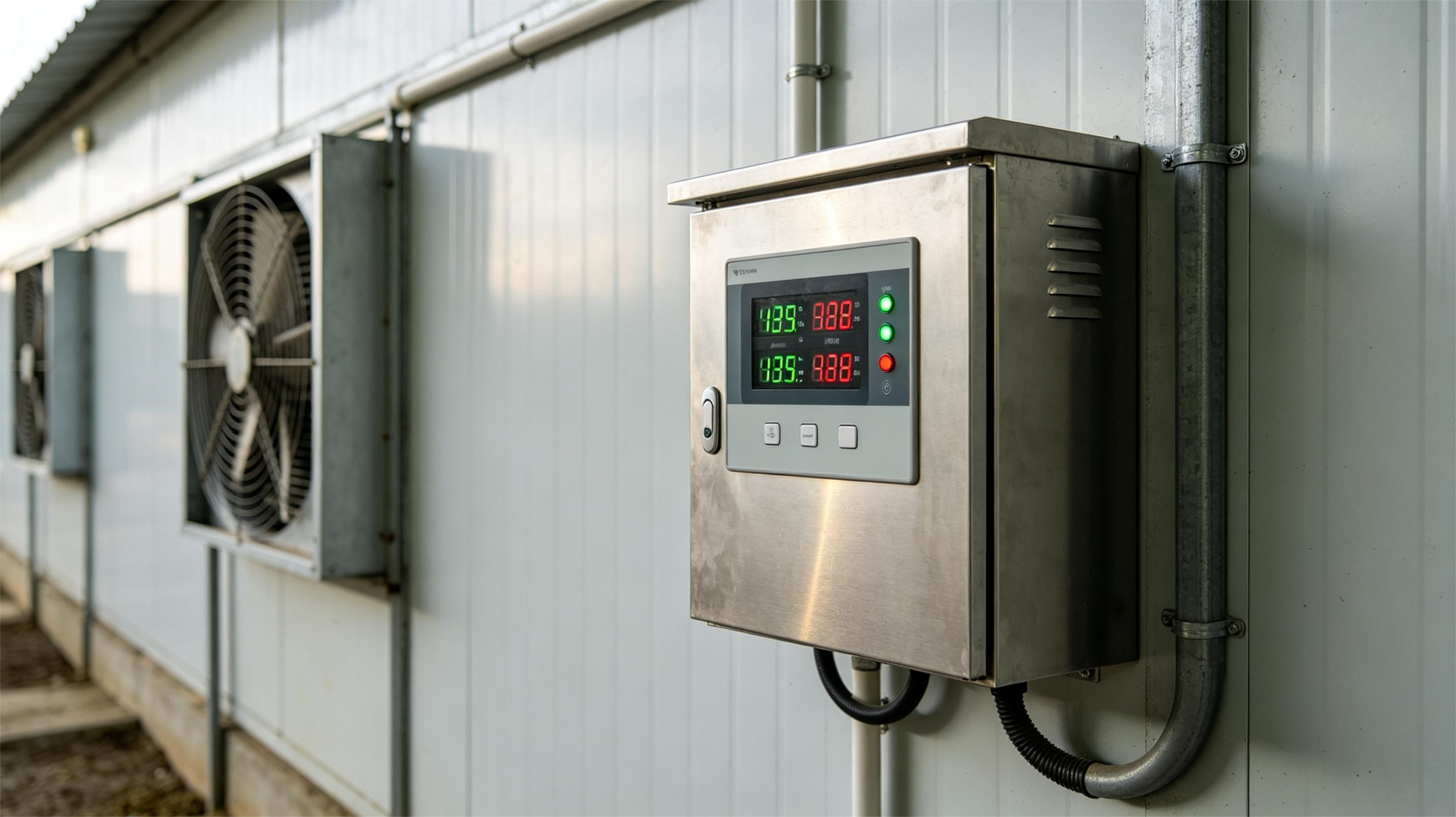 Intelligent climate control cabinet for chicken house