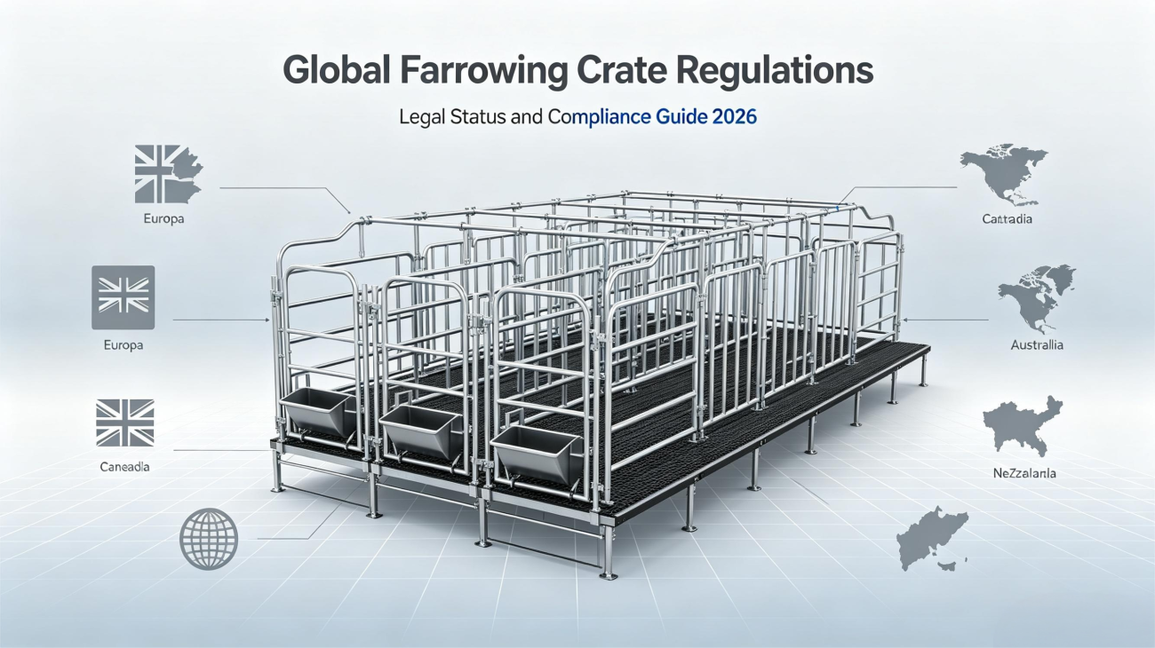 Are Farrowing Crates Legal Regulations Around the World