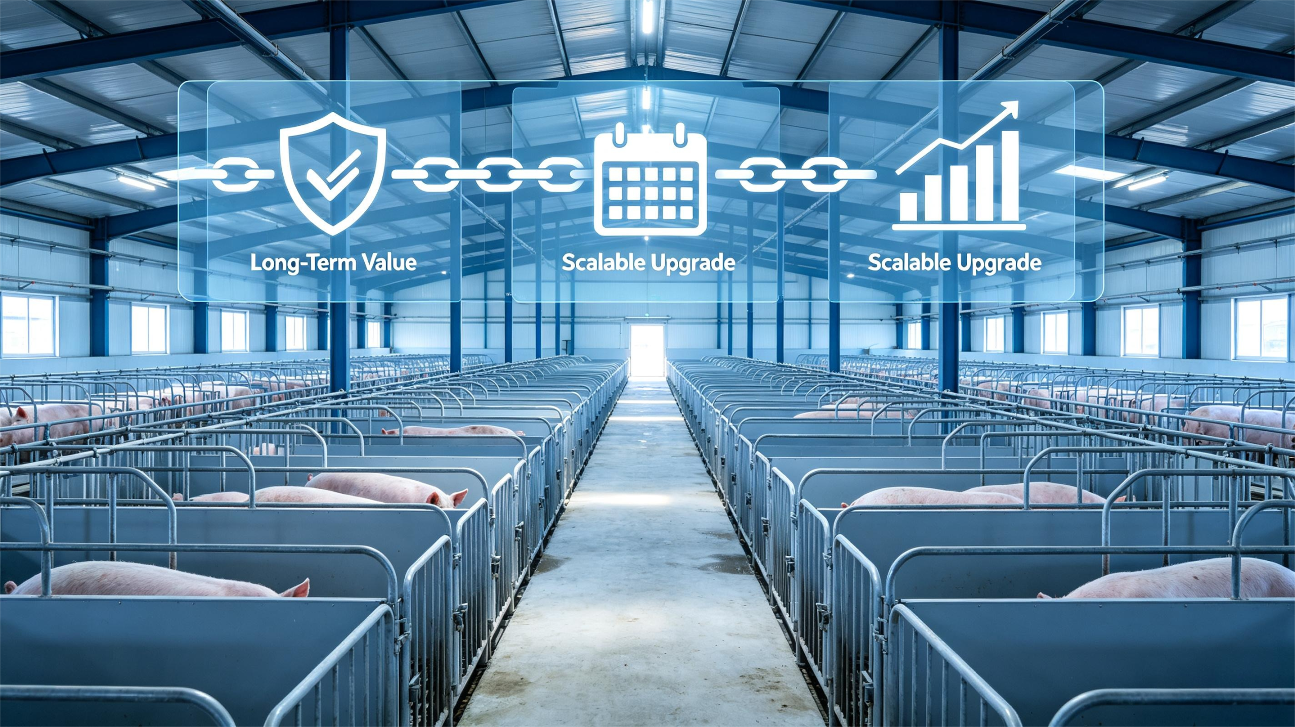 Long-term economic benefits and stable investment return of pig farm farrowing crates