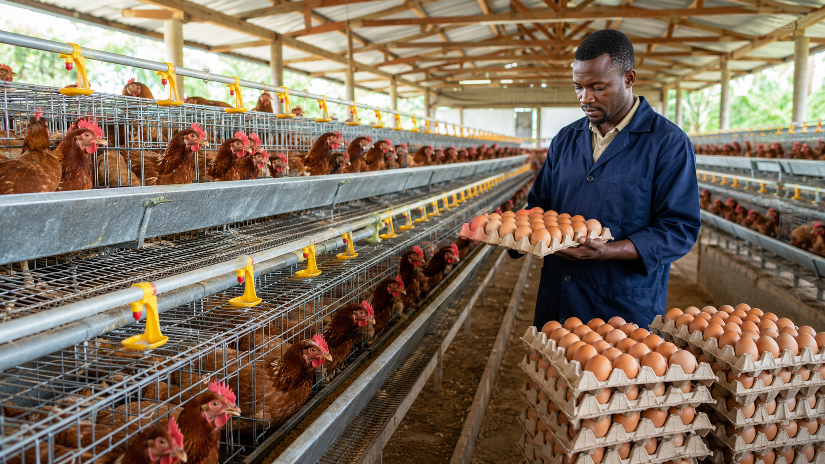 Plan de negocio para la cría de 500 gallinas ponedoras