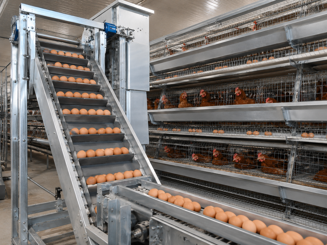Poultry Farm Equipment for 50,000–100,000 Layers in Indonesia