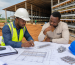 Engineer and poultry farm investor reviewing a 20,000-layer chicken farm layout and equipment plan in Nigeria